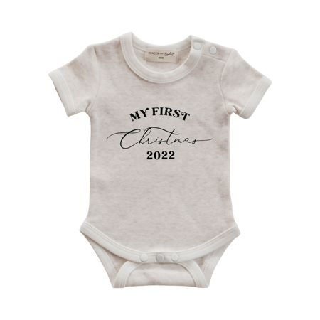 Tenth & Pine Long Sleeve Onesie - Happy