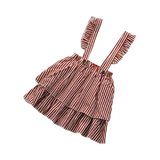 Bencer + Hazelnut Suspender Skirt - Claus