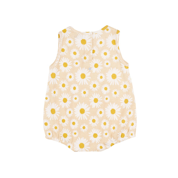 Goldie + Ace Bubble Romper - Daisy - Buttercream