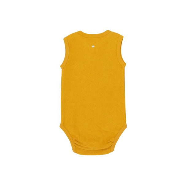 Goldie + Ace Dash Terry Towelling Onesie - Marigold