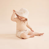 Wilson & Frenchy Organic Stripe Bodysuit - Leaf