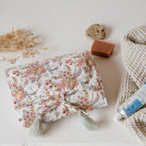 Louise Misha Olayde Change Mat - Cream French Flowers