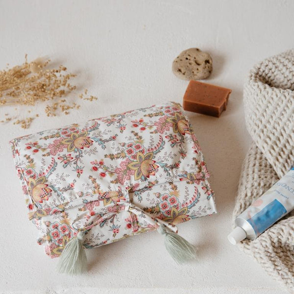 Louise Misha Olayde Change Mat - Cream French Flowers