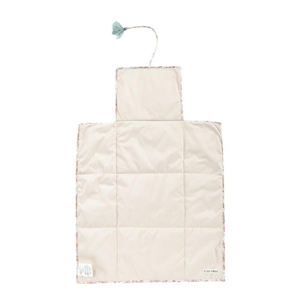 Louise Misha Olayde Change Mat - Cream French Flowers