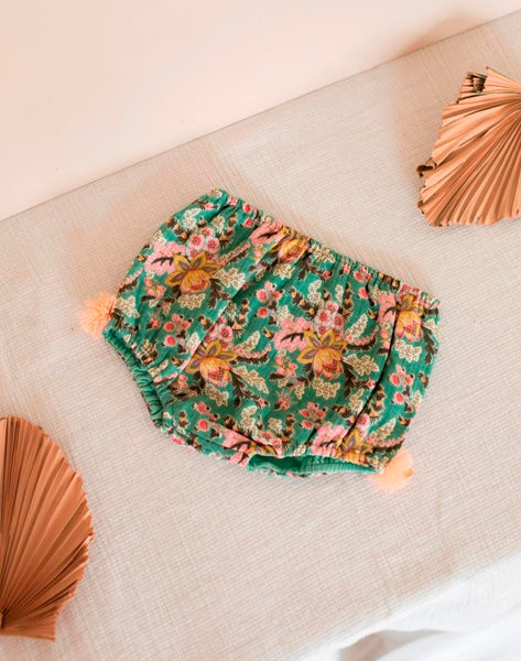 Louise Misha Valentine Bloomers - French Blue Flowers Organic Cotton