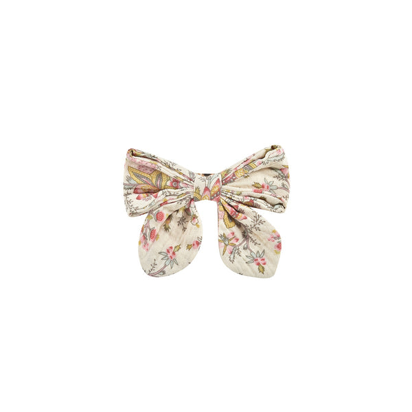Louise Misha Lisa Hair Clip - Cream French Flowers