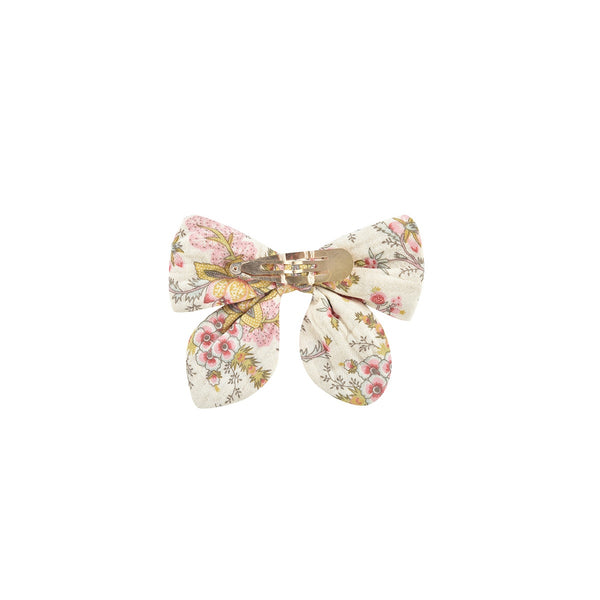 Louise Misha Lisa Hair Clip - Cream French Flowers