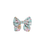 Louise Misha Lisa Hair Clip - Blue French Flowers