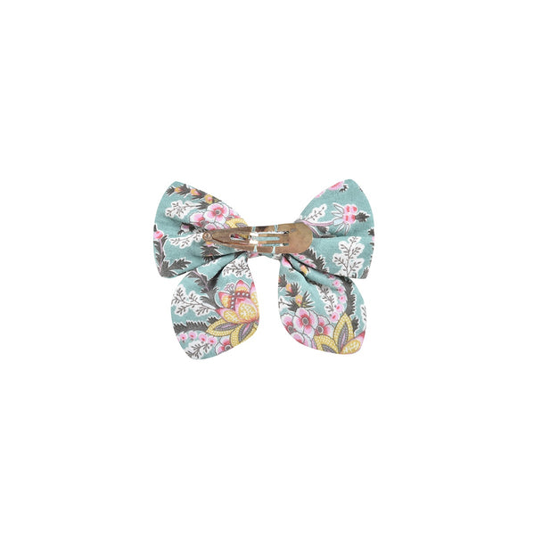 Louise Misha Lisa Hair Clip - Blue French Flowers