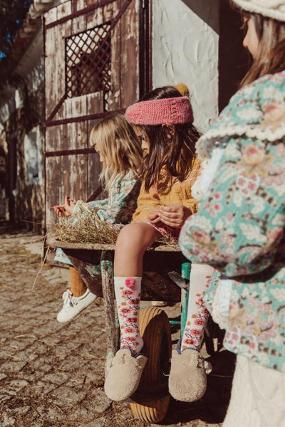 Louise Misha Chelie Socks - Blush