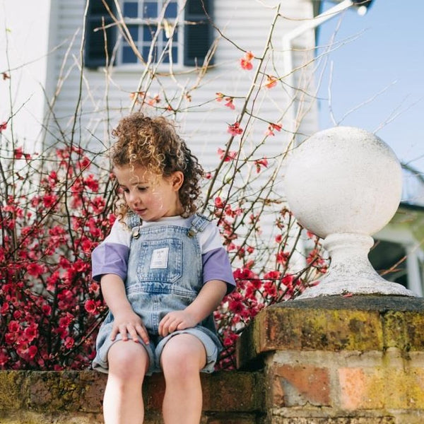 Goldie + Ace Burton Overalls - Vintage Denim