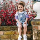 Goldie + Ace Burton Overalls - Vintage Denim