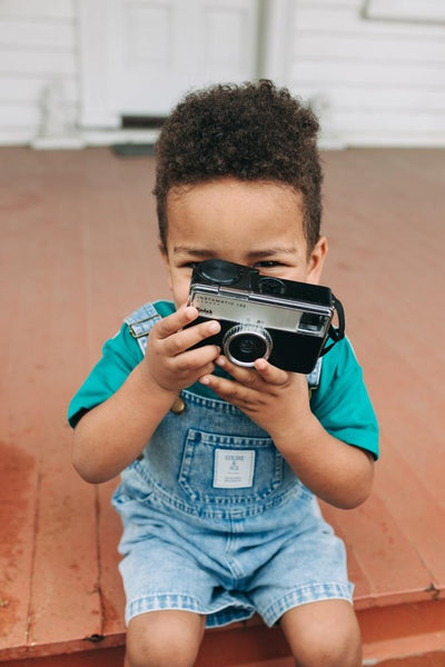 Goldie + Ace Burton Overalls - Vintage Denim