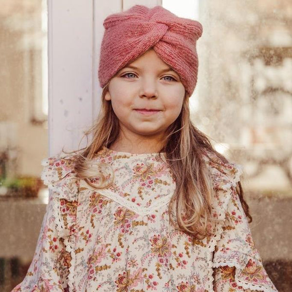 Louise Misha Lara Dress - Cream French Flowers Organic Cotton