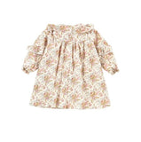 Louise Misha Lara Dress - Cream French Flowers Organic Cotton