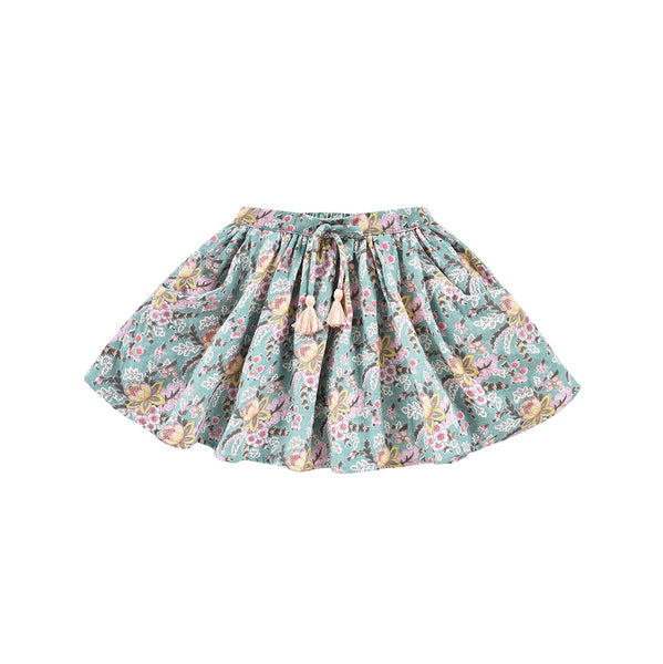 Louise Misha Audrey Skirt - French Blue Flowers