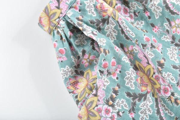 Louise Misha Audrey Skirt - French Blue Flowers