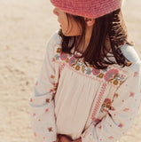 Louise Misha Mady Dress - Off White Organic Cotton