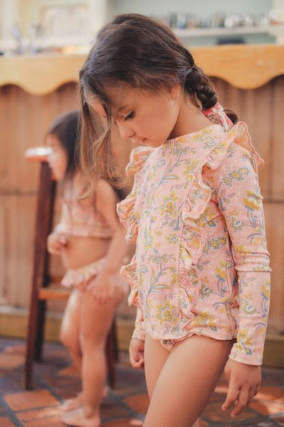 Louise Misha Yanika UV Protective Swim Set - Pink Riviera