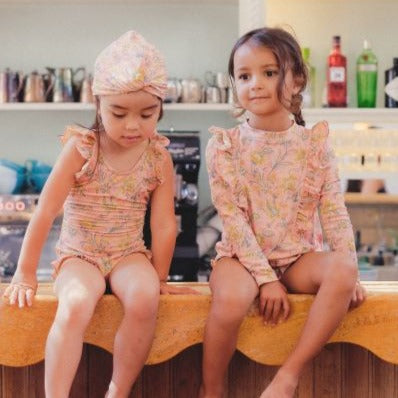 Louise Misha Yanika UV Protective Swim Set - Pink Riviera