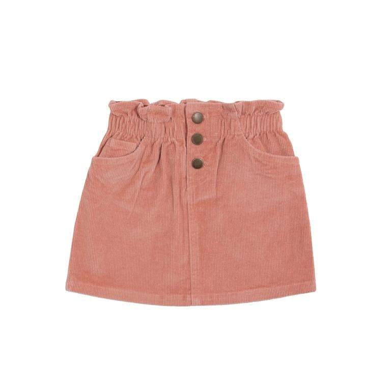 Goldie + Ace Gia Corduroy Skirt - Rose