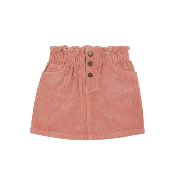 Goldie + Ace Gia Corduroy Skirt - Rose