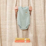 Goldie + Ace Dash Terry Towelling Onesie - Marigold