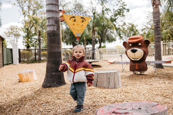 Goldie + Ace Mini Jean - Washed Denim