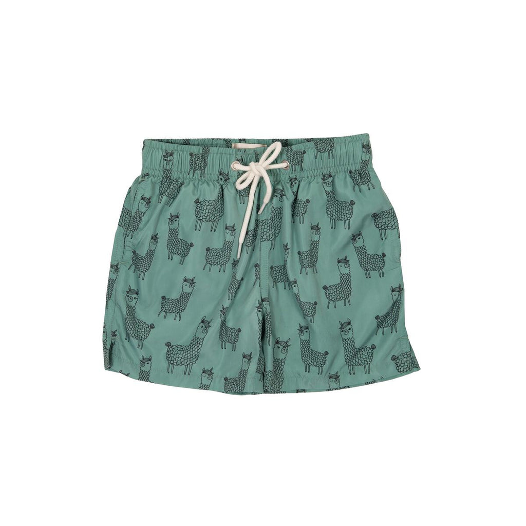 Goldie + Ace Boardshort - Llama Print