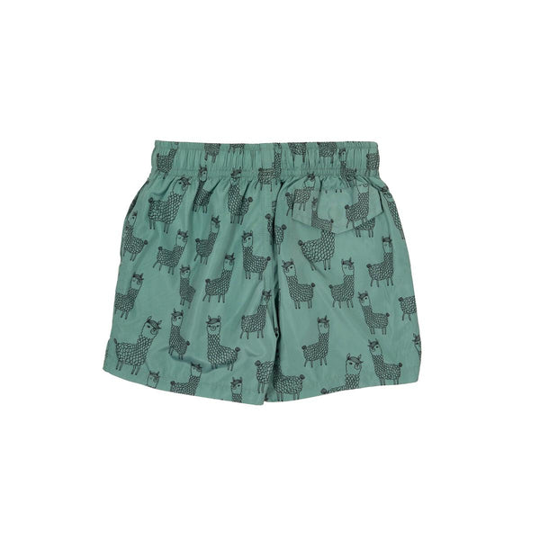 Goldie + Ace Boardshort - Llama Print