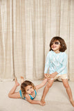 Goldie + Ace Sun Protection Rash Vest - Cockatoo Party