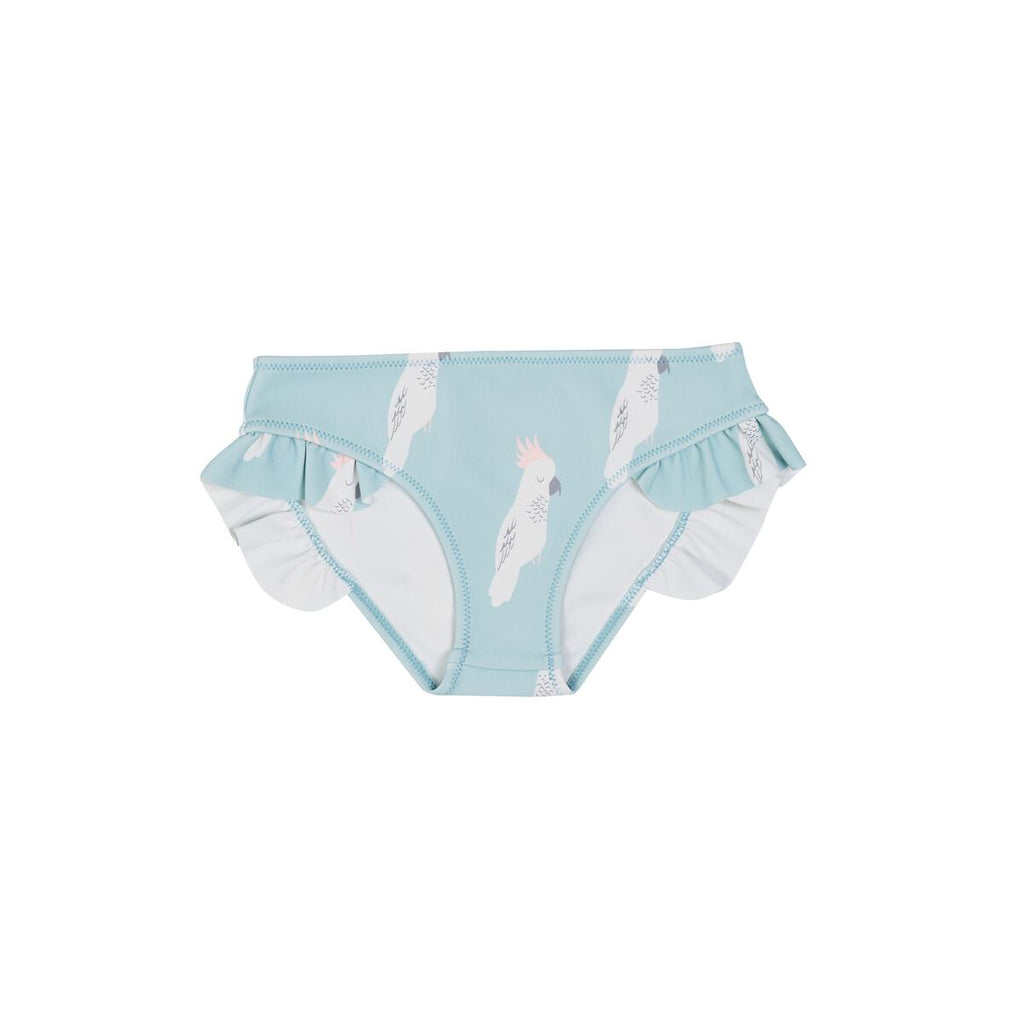 Goldie + Ace Swim Bikini Bottom - Cockatoo Party