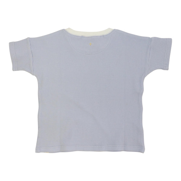 Goldie + Ace Sadie Waffle Tee - Arctic Ice