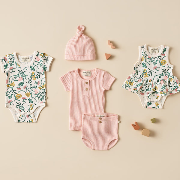 Wilson & Frenchy Organic Rib Top - Blush