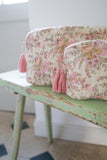 Louise Misha Marya Pouch - Cream French Flowers