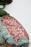 Louise Misha Marya Pouch - Blue French Flowers