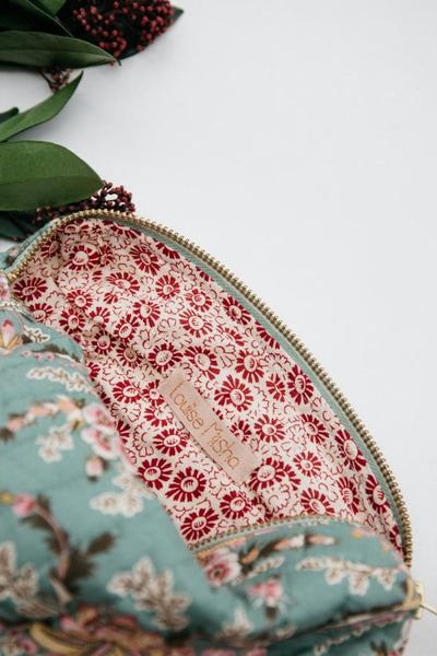 Louise Misha Marya Pouch - Blue French Flowers
