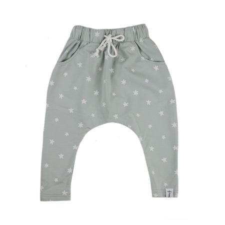 Milky Grey Stitch Denim Jean