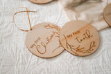 Hello Fern Wooden Achievement Milestone Disc Set - Whimsical