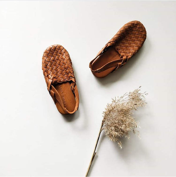 Scandic Gypsy - Woven Mule - Summer Tan