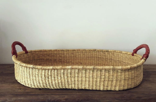 Baby Change Basket - Natural