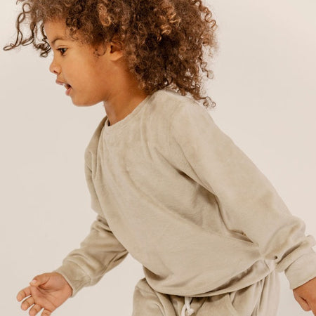 Lupine and Luna Ember Linen Tee - Ivory