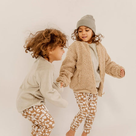 Lupine and Luna Ember Linen Tee - Ivory
