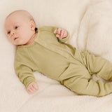 Bobby G Long Sleeve Romper - Army