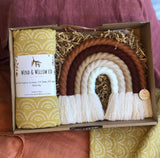 Wind & Willow Co Organic Cotton and Bamboo Swaddle - Burnt Honey