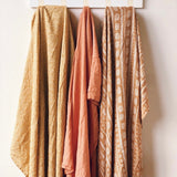 Wind & Willow Co Organic Cotton and Bamboo Swaddle - Burnt Honey