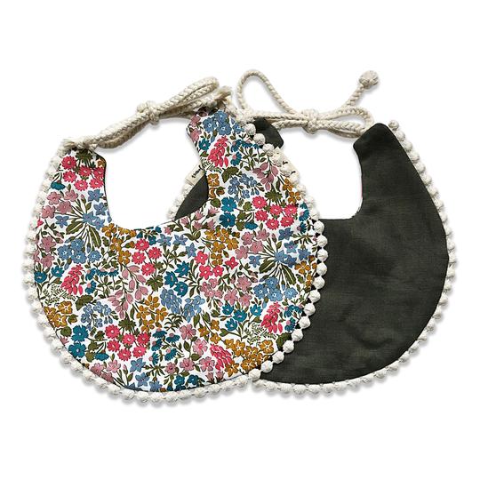 Josie Joans Pom Pom Bib - Freya