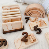 Wooden Number Puzzle