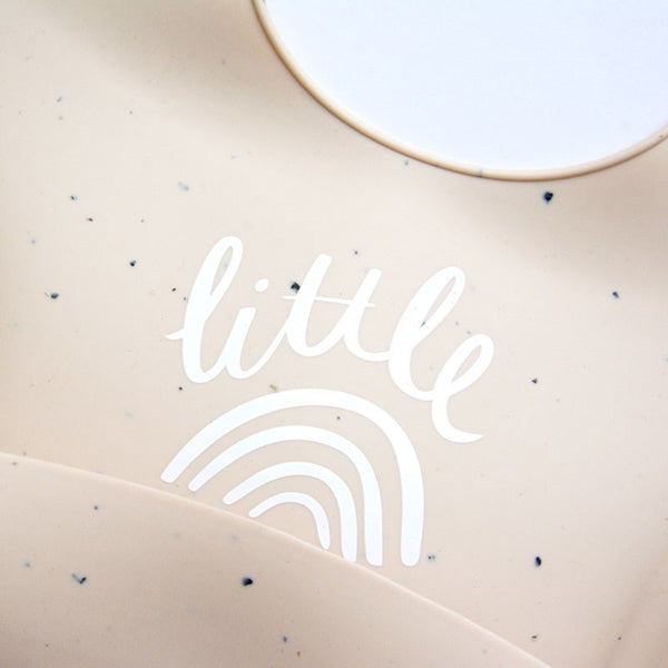 The Somewhere Co. Silicone Baby Bib - Little Rainbow