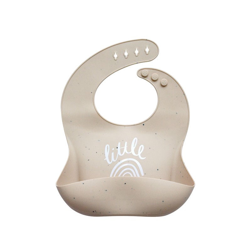 The Somewhere Co. Silicone Baby Bib - Little Rainbow